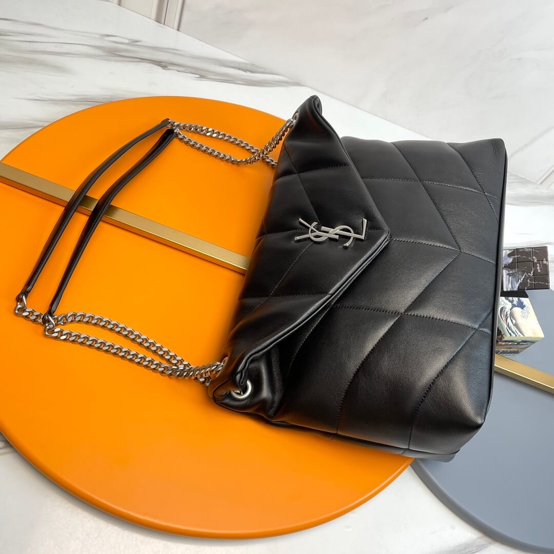 Black YSL PUFFER MEDIUM in Nappa leather - Image 3