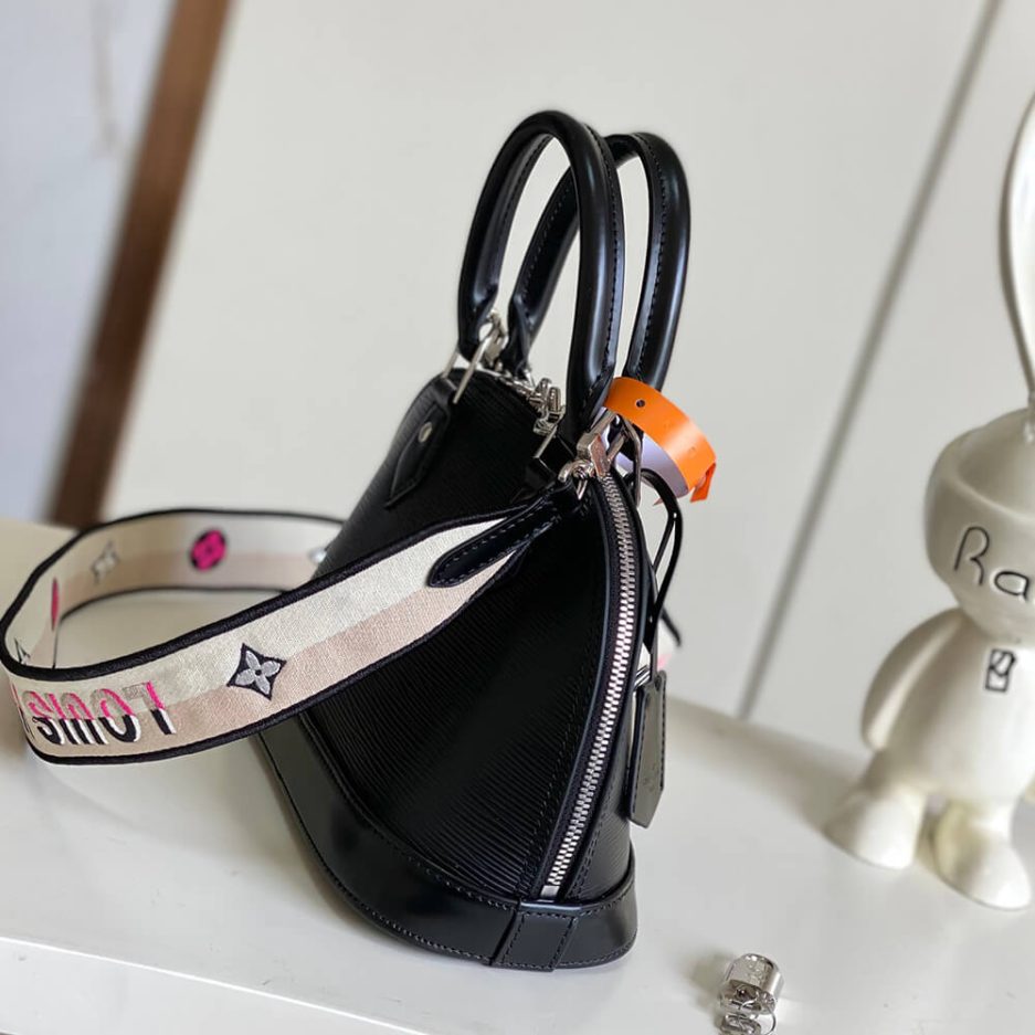 Black LV Alma BB Bag - Image 3