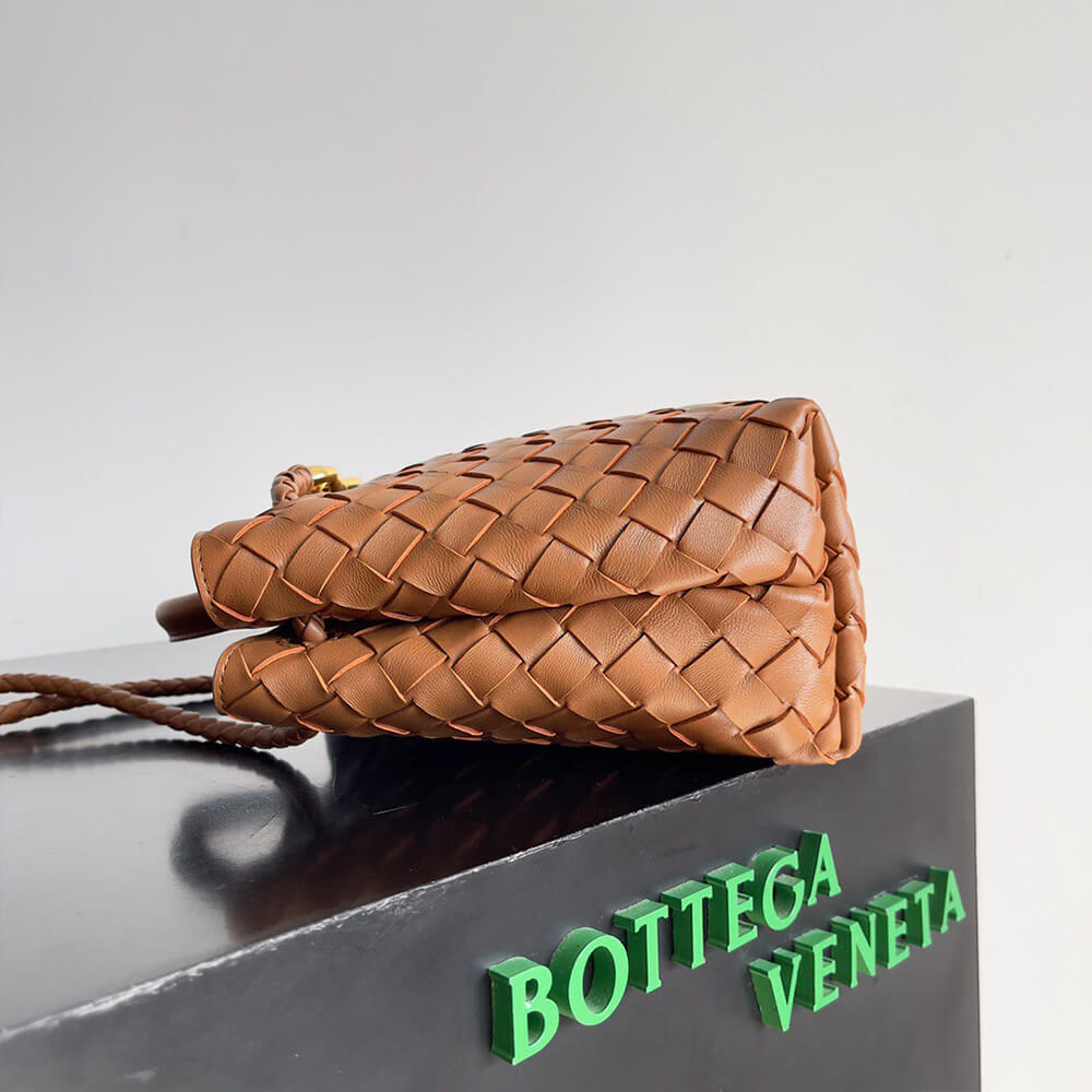 Brown Bottega Veneta Small Andiamo - Image 3