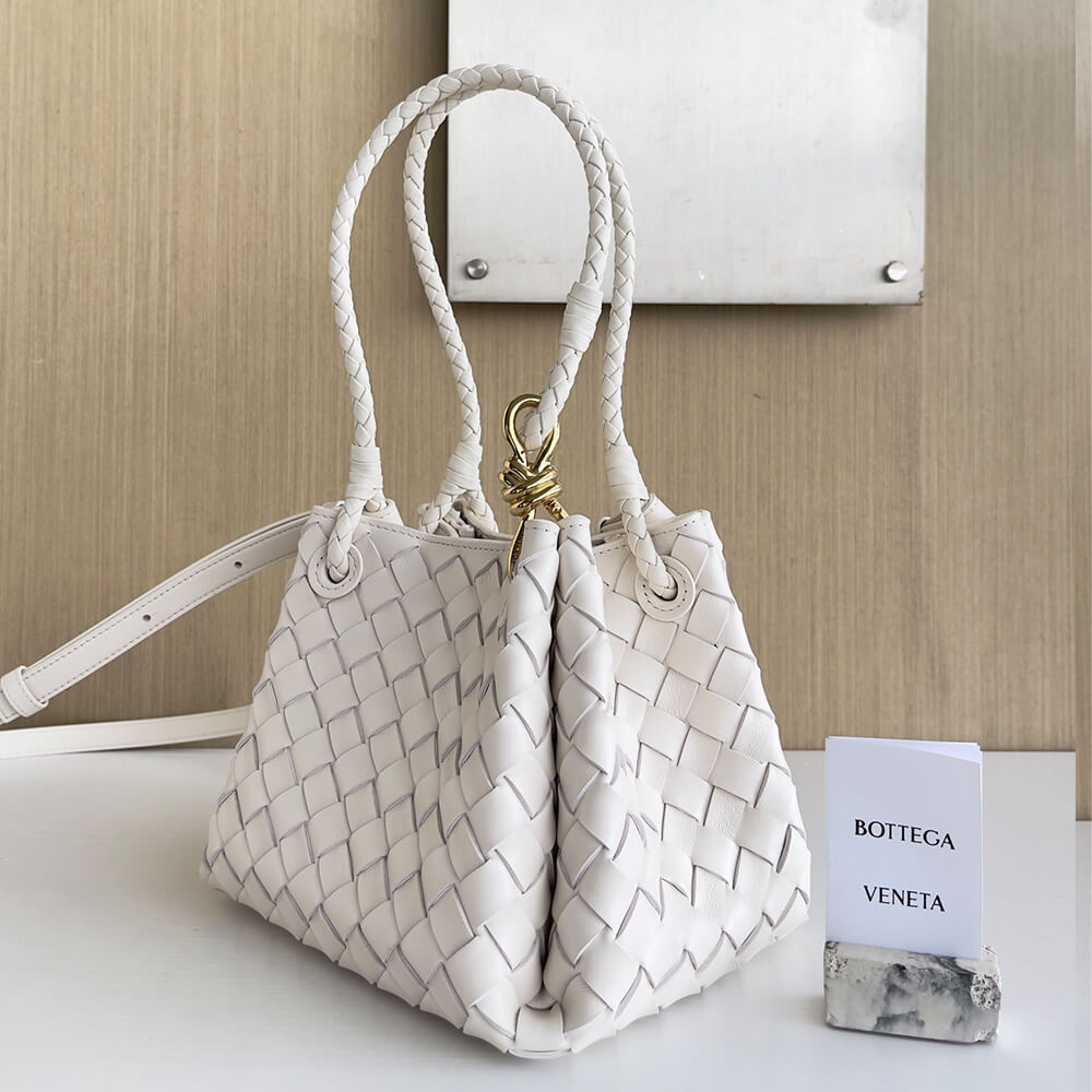 Sea Salt Bottega Veneta Small Parachute - Image 3