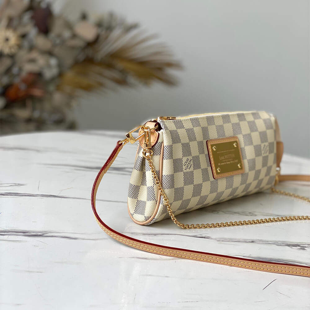 LV Eva Clutch Shoulder Bag 2 Way Bag - Image 3