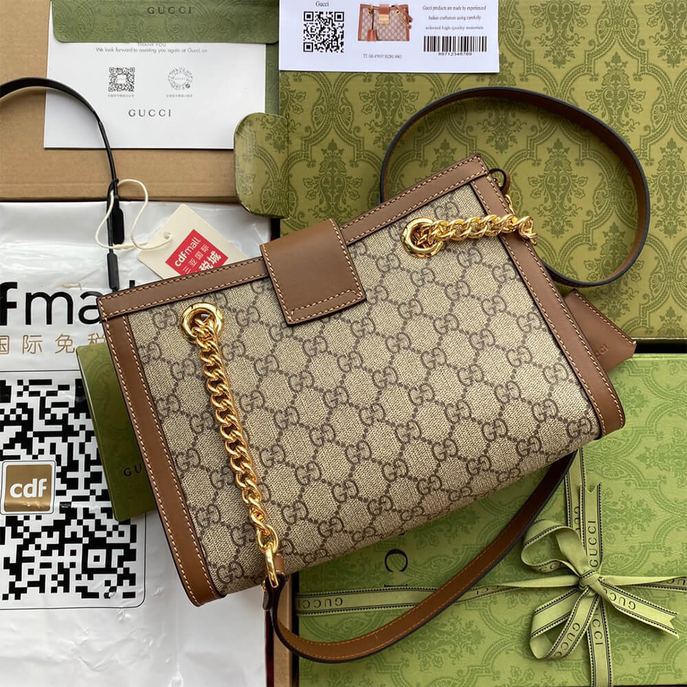 Padlock small GG shoulder bag - Image 3