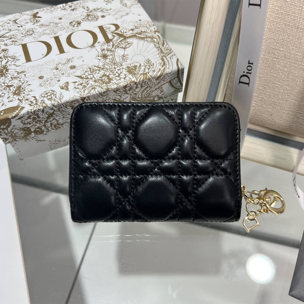Lady Dior Voyageur Small Coin Purse - Image 3