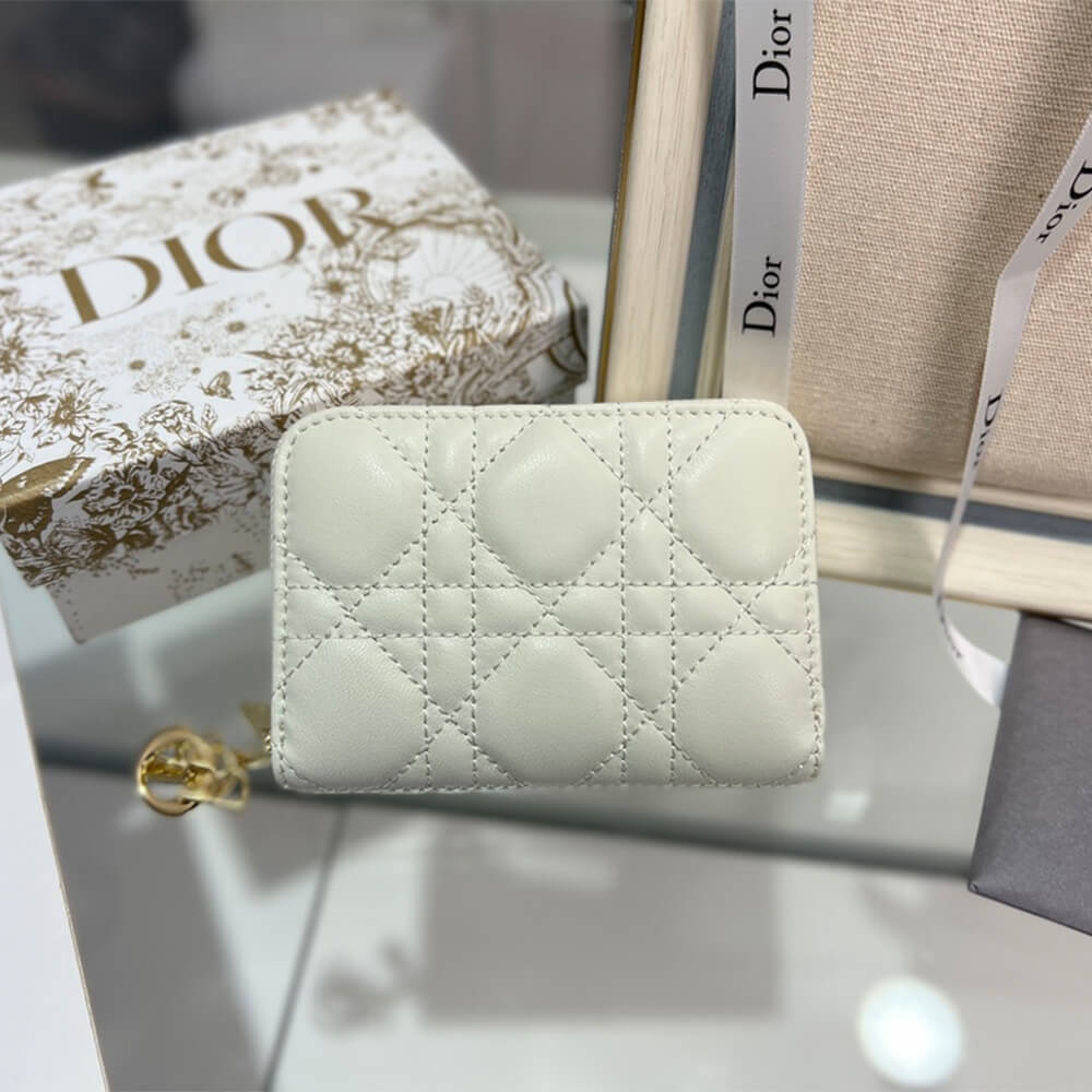 Lady Dior Voyageur Small Coin Purse - Image 3
