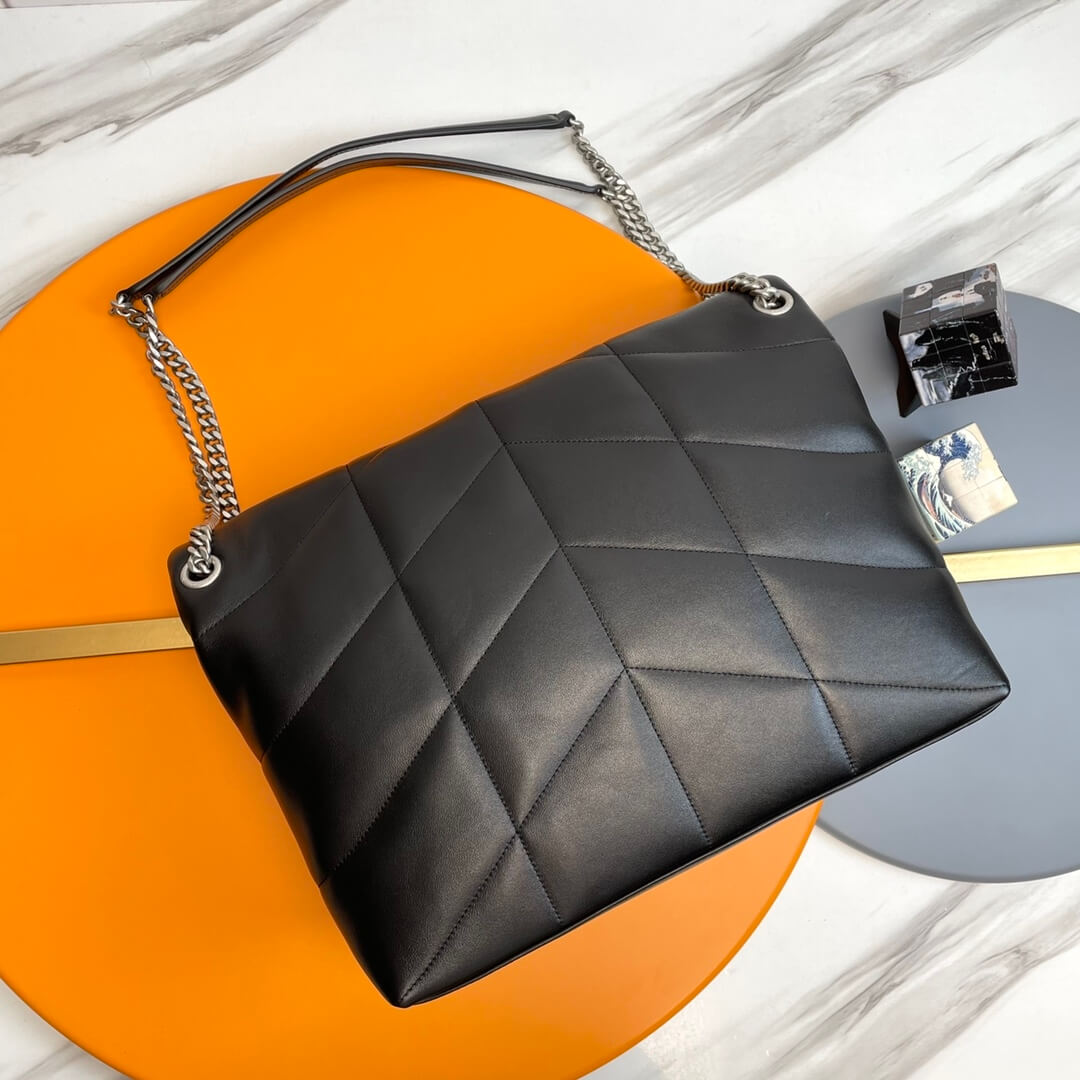 Black YSL PUFFER MEDIUM in Nappa leather - Image 4