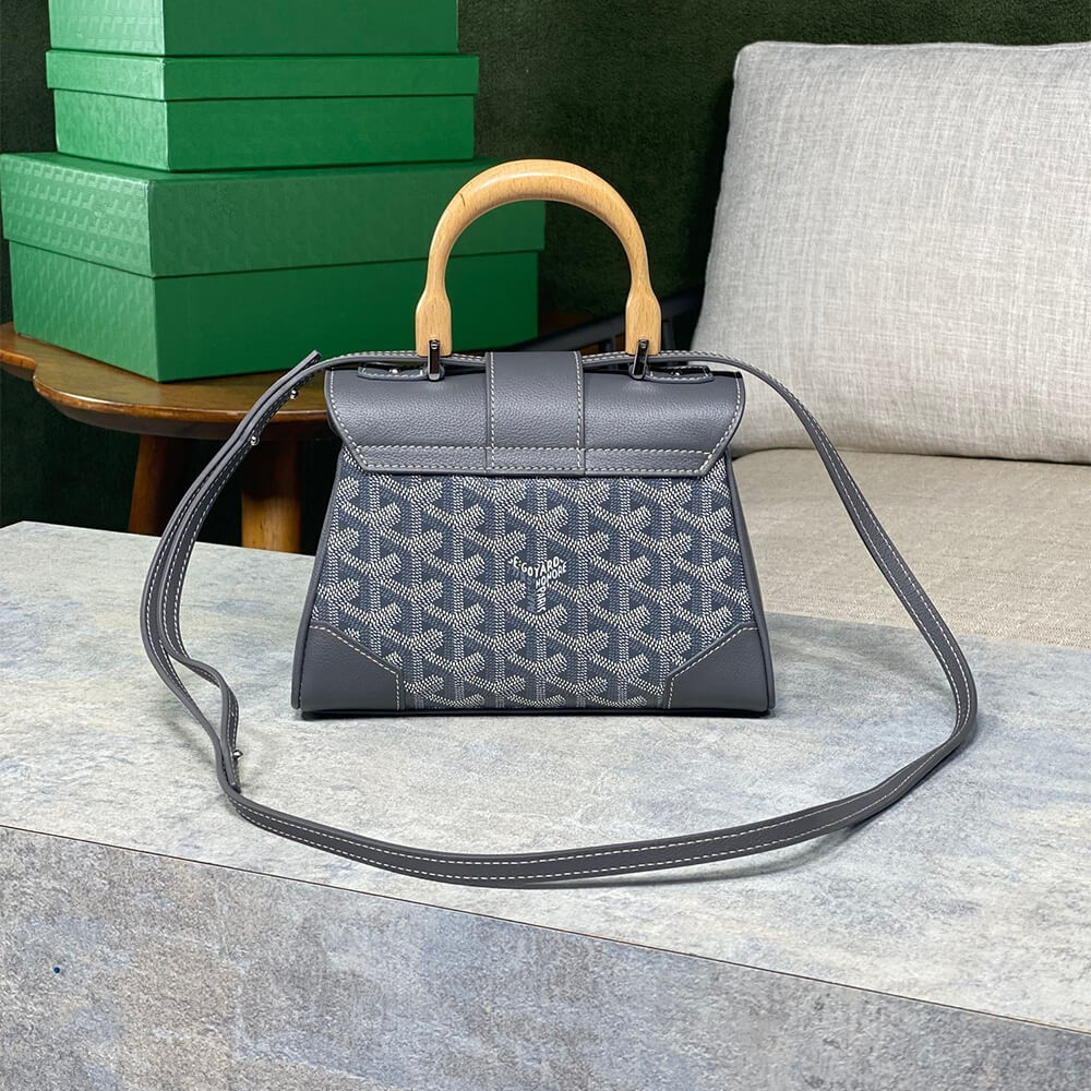 Grey Goyard Saigon Souple Mini Bag - Image 4
