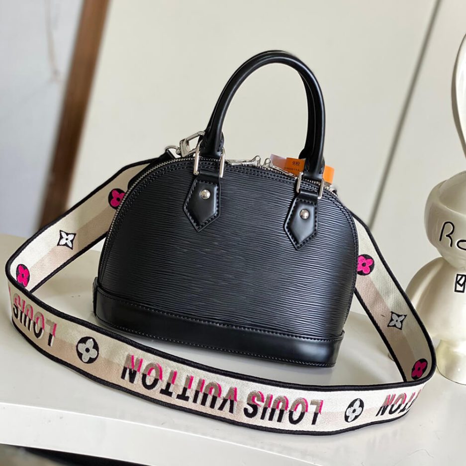 Black LV Alma BB Bag - Image 4