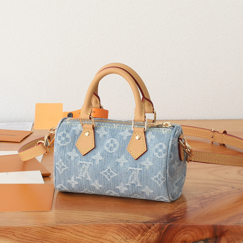 Sky Blue LV Nano Speedy - Image 4