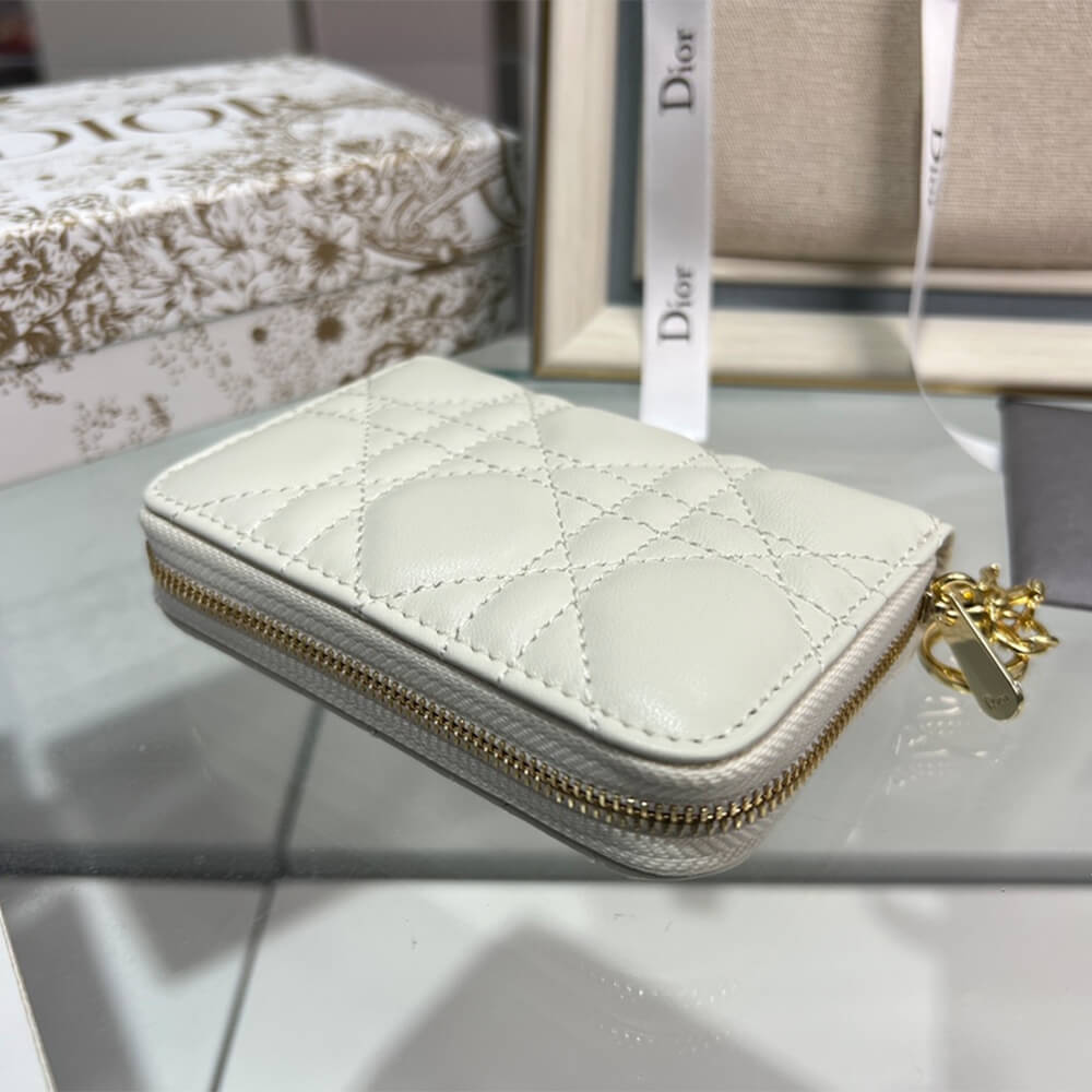 Lady Dior Voyageur Small Coin Purse - Image 4