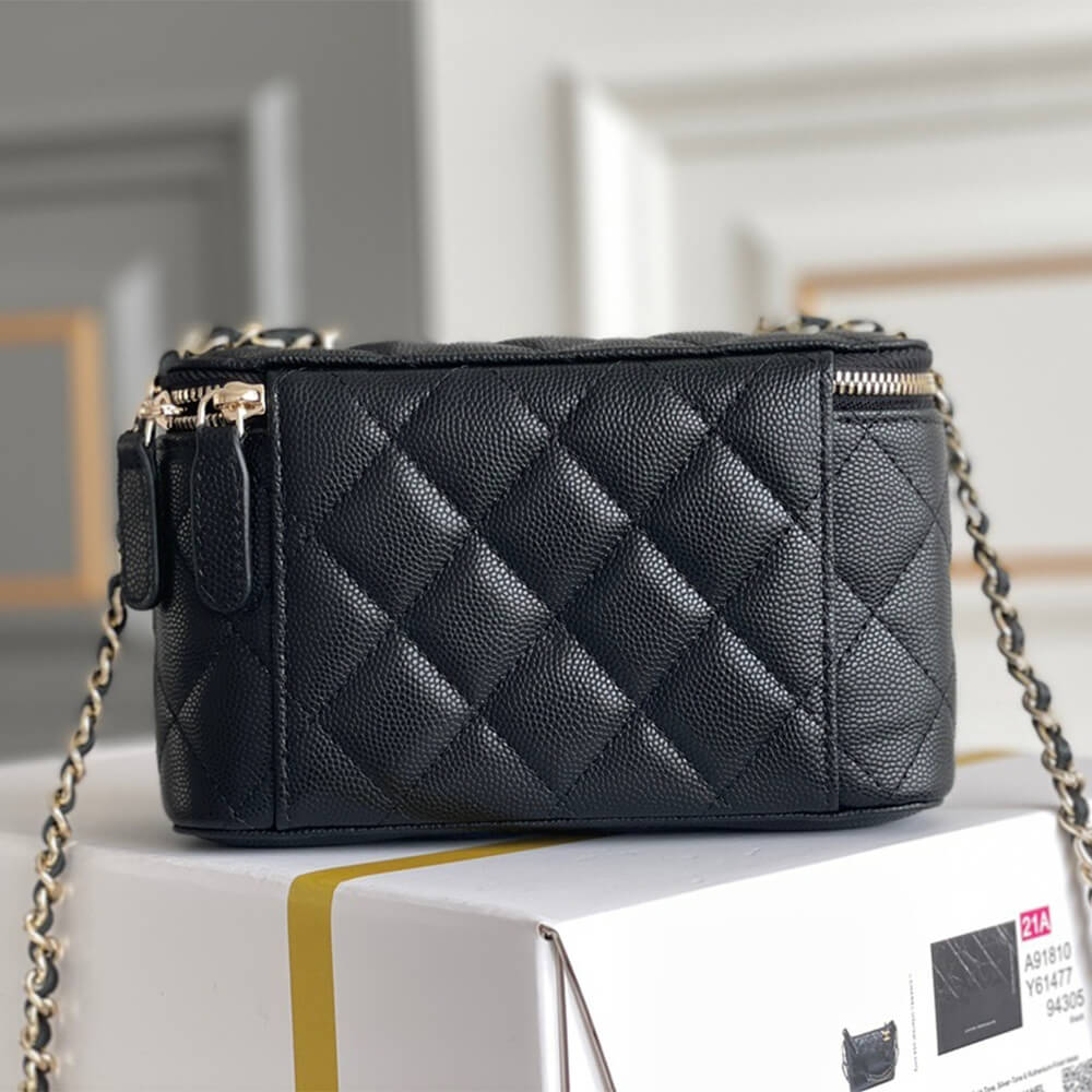 Chanel long box cosmetic bag - Image 4