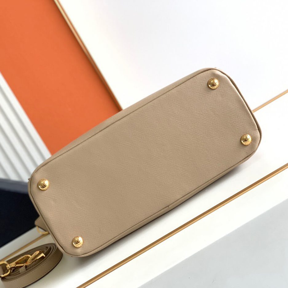 Sand Beige Medium Prada Galleria Saffiano leather bag - Image 5