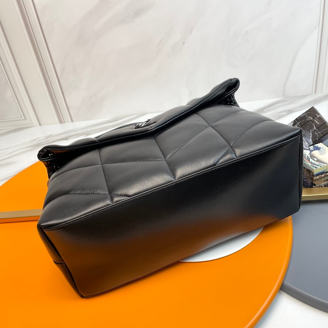 Black YSL PUFFER MEDIUM in Nappa leather - Image 5