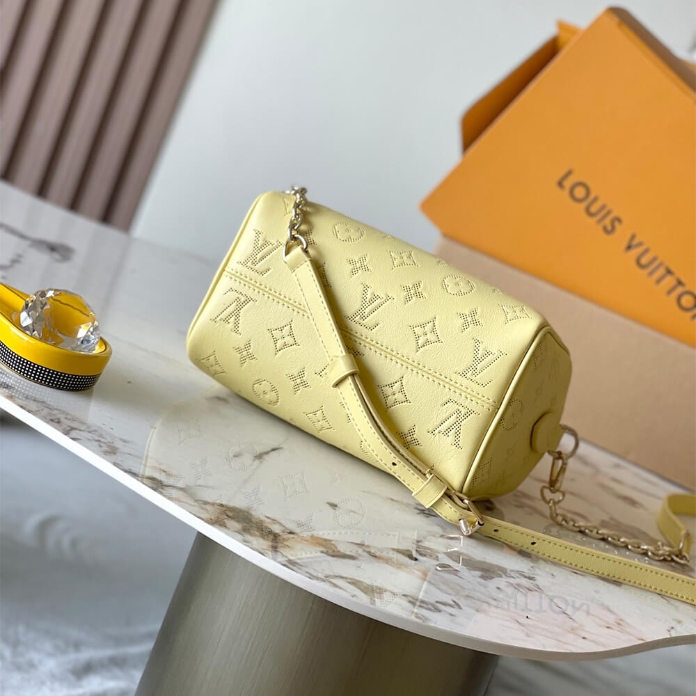 Yellow LV Speedy Bandouliere 20 (Best
grade) - Image 5