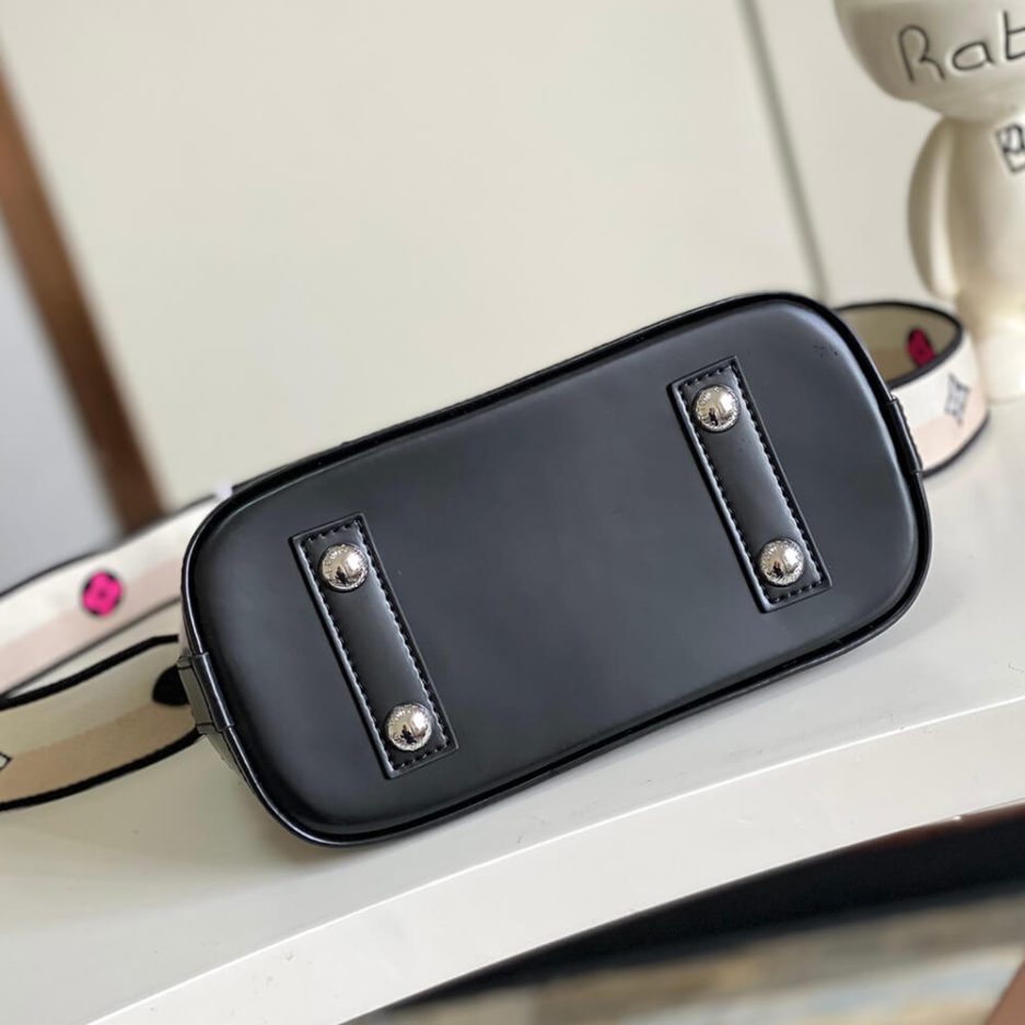 Black LV Alma BB Bag - Image 5