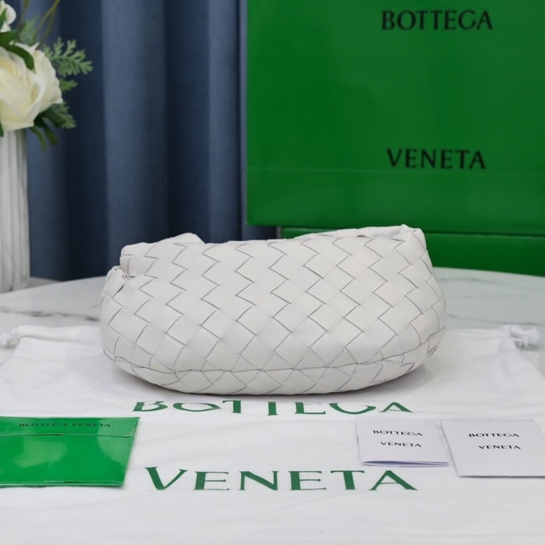 White Bottega Veneta Mini Jodie - Image 5