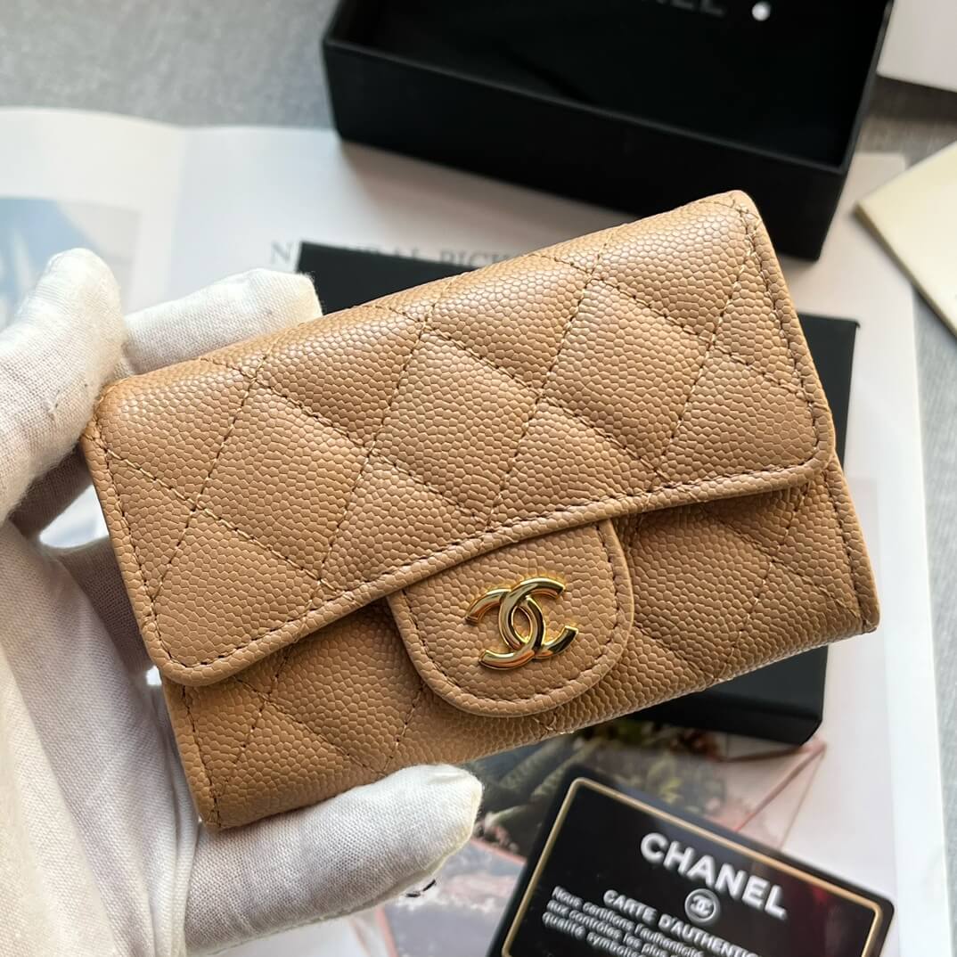 Chanel CF card holder coin purse - Image 5