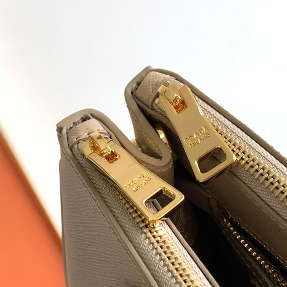 Sand Beige Medium Prada Galleria Saffiano leather bag - Image 6