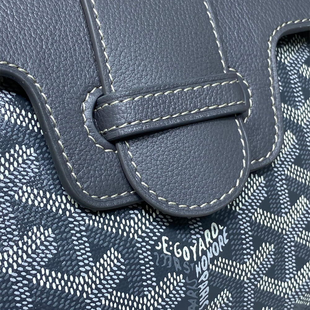 Grey Goyard Saigon Souple Mini Bag - Image 6