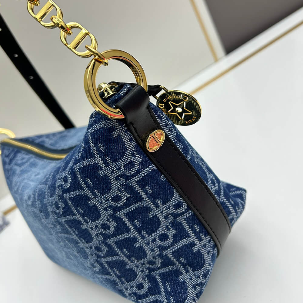 Dior Diorstar Hobo Bag with Chain - Image 6