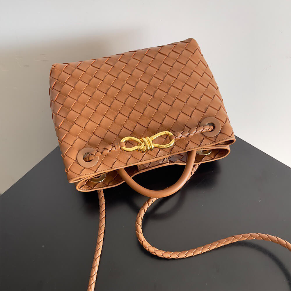 Brown Bottega Veneta Small Andiamo - Image 6