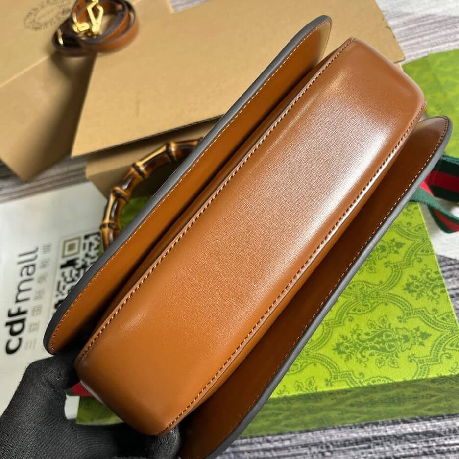 GUCCI BAMBOO 1947 MEDIUM TOP HANDLE BAG - Image 6