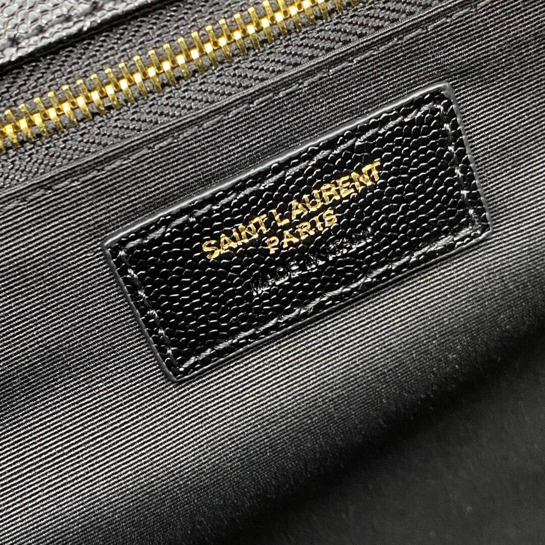 Black YSL Large Envelope Bag - Image 7