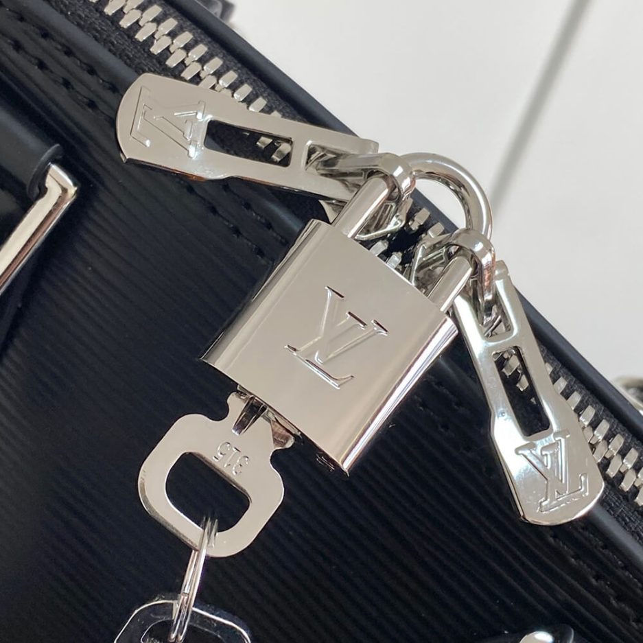 Black LV Alma BB Bag - Image 7