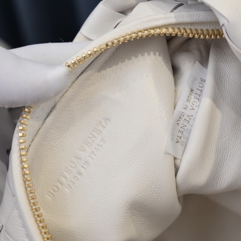 White Bottega Veneta Mini Jodie - Image 7