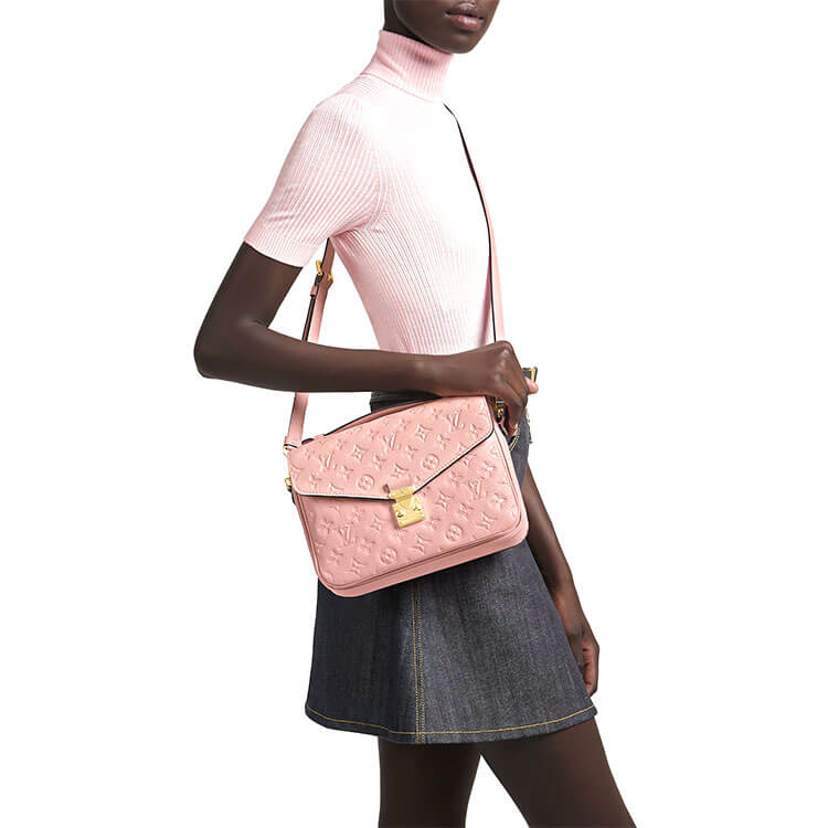 Rose Poudre Pink LV Pochette Metis Handbag - Image 7