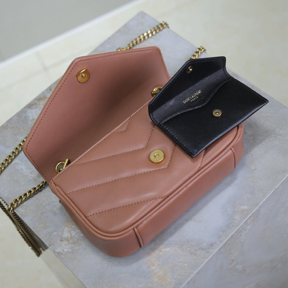 Hortensia YSL LOULOU MINI in lambskin - Image 7