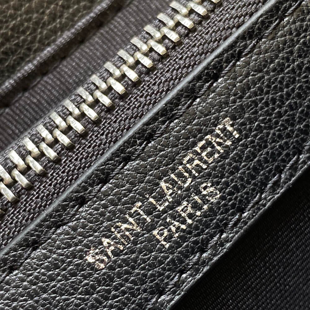 Saint Laurent College quilted-leather satchel bag - Image 7