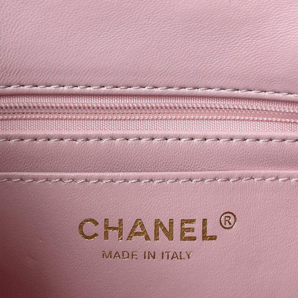 CHANEL Mini Classic Handbag With Top Handle - Image 7