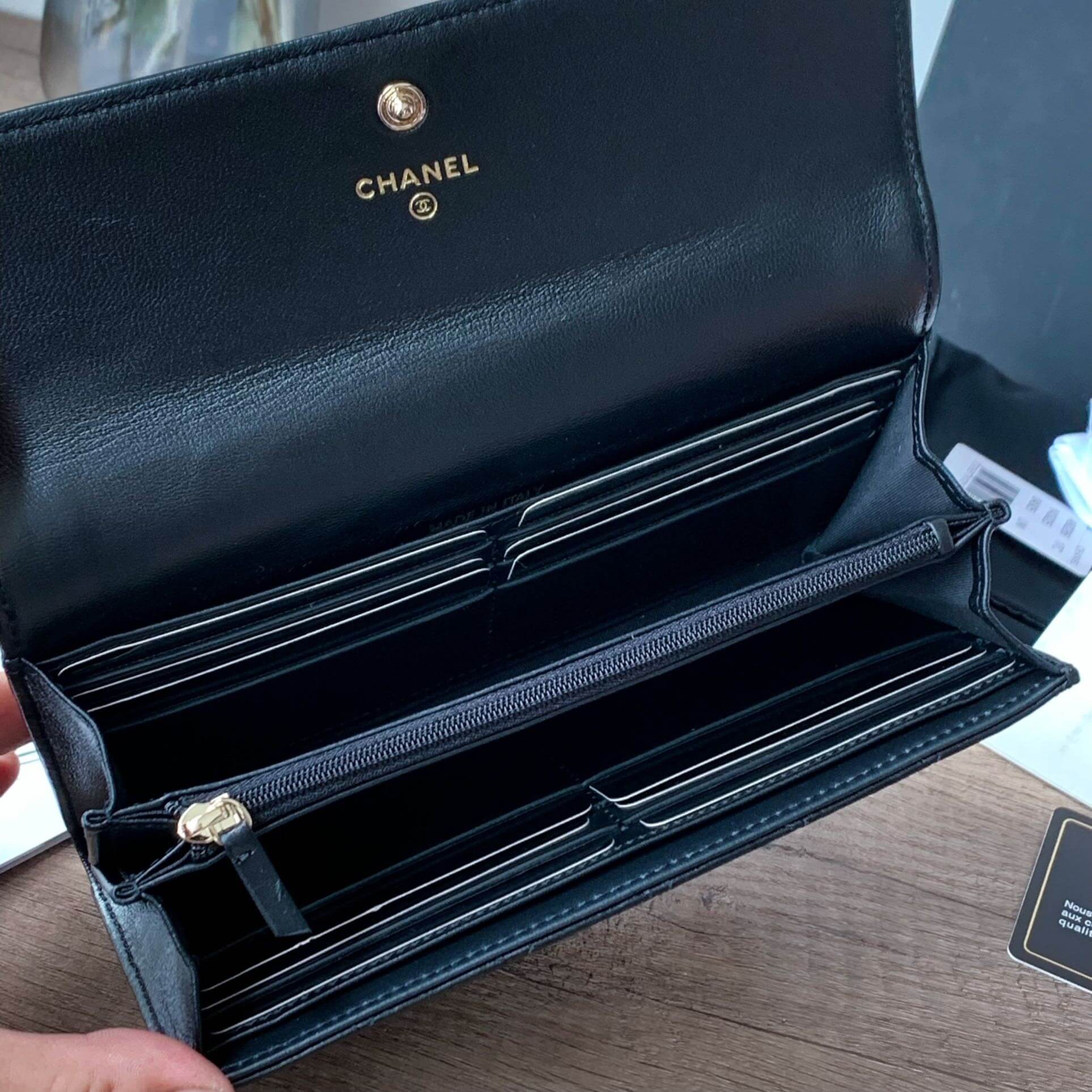 Chanel classic long wallet - Image 8