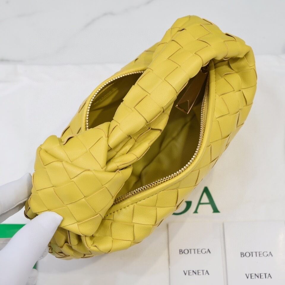 Yellow Bottega Veneta Mini Jodie - Image 8