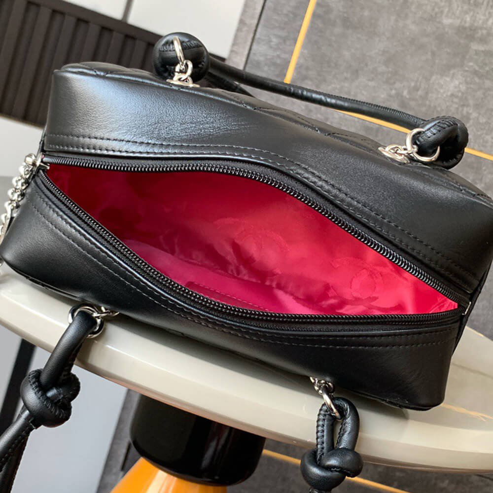 Black Chanel Mini Cambon Line Tote (Best
grade) - Image 8