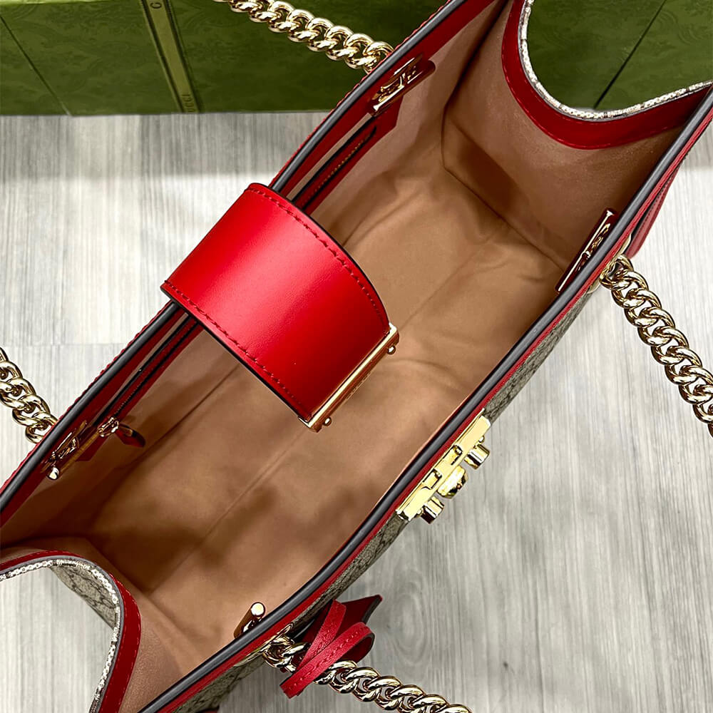 Padlock medium GG shoulder bag - Image 8