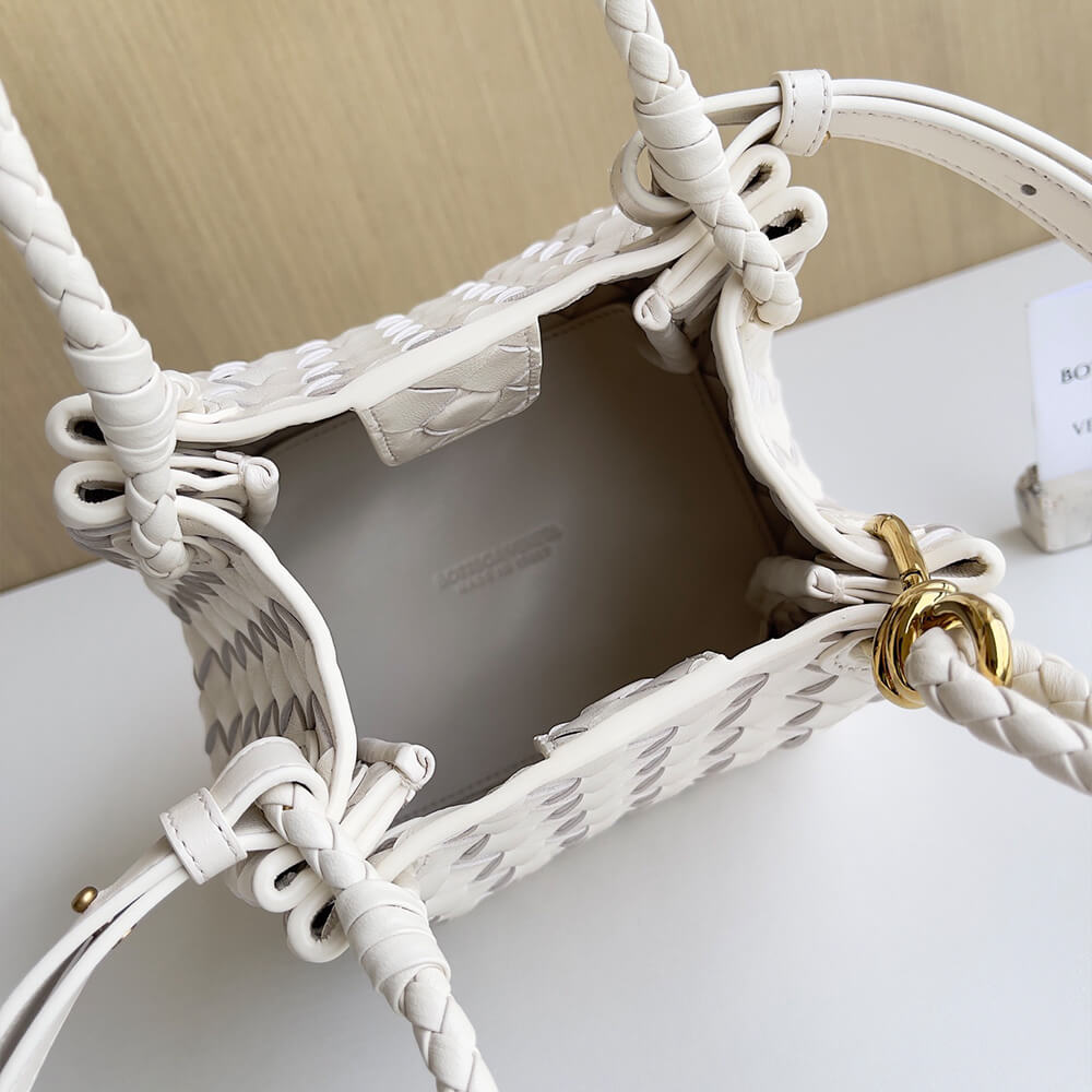 Sea Salt Bottega Veneta Small Parachute - Image 8