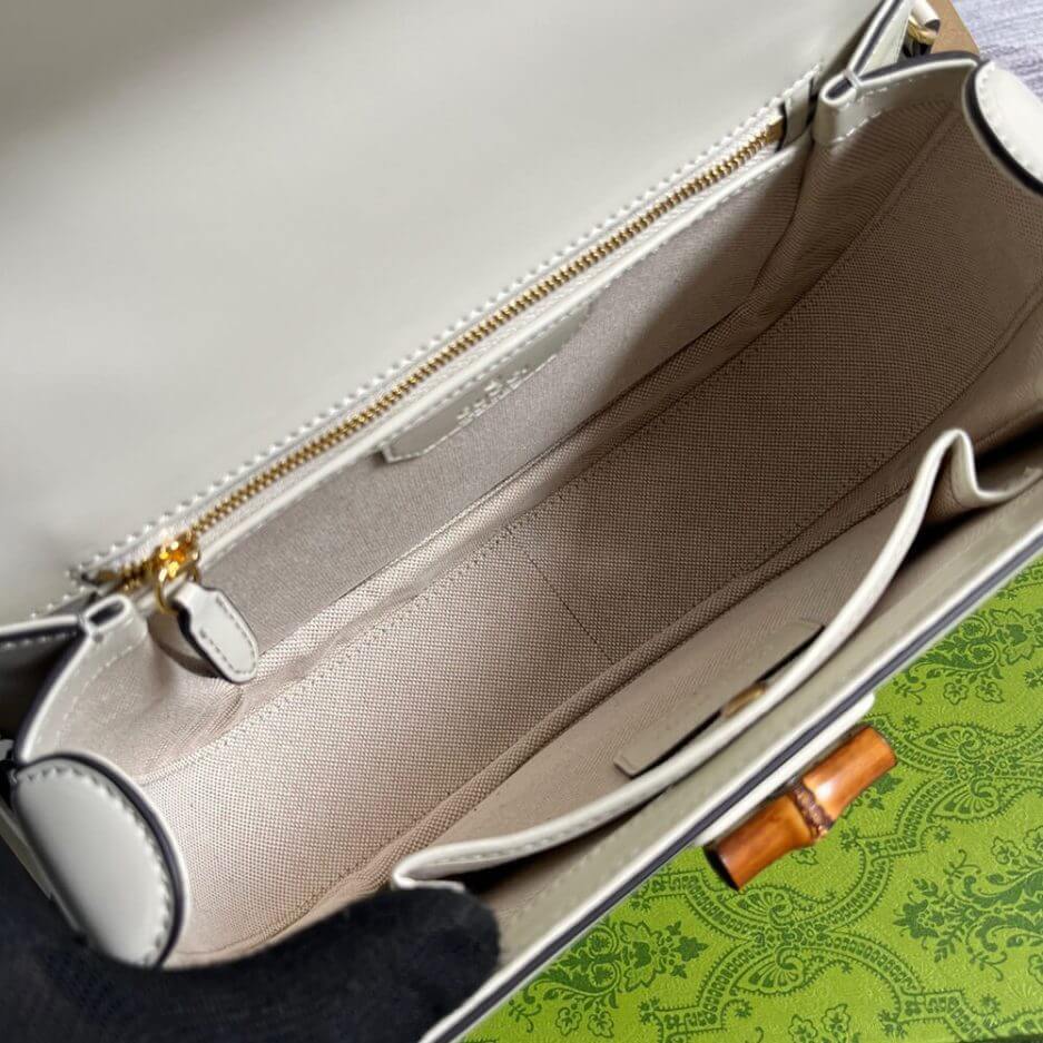GUCCI BAMBOO 1947 MEDIUM TOP HANDLE BAG - Image 8
