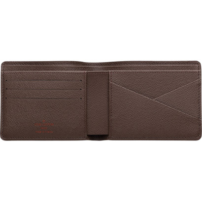 Louis Vuitton Damier Canvas Multiple Wallet N60895 Ebene