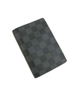Louis Vuitton Damier Graphite Passport Cover wallet N60031 Louis Vuitton Damier Graphite Passport Cover wallet N60031
