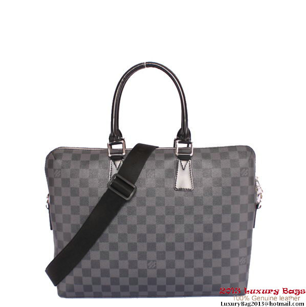 Louis Vuitton Damier Graphite Canvas Porte-Documents Jour N48224 Louis Vuitton Damier Graphite Canvas Porte-Documents Jour N48224
