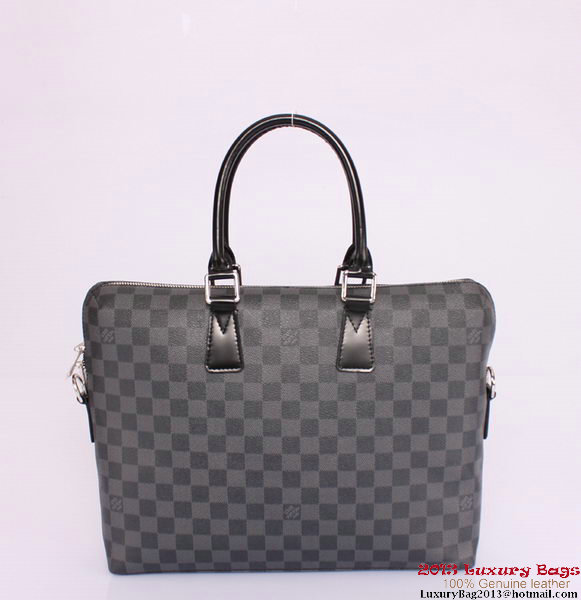 Louis Vuitton Damier Graphite Canvas Porte-Documents Jour N48224 Louis Vuitton Damier Graphite Canvas Porte-Documents Jour N48224
