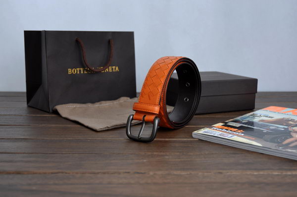Bottega Veneta Intrecciato Nappa Belt 274484 Orange