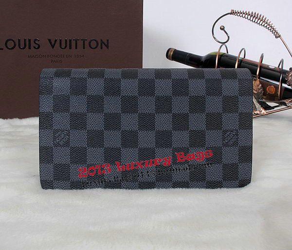 Louis Vuitton Damier Graphite Canvas Clutch M079 Louis Vuitton Damier Graphite Canvas Clutch M079