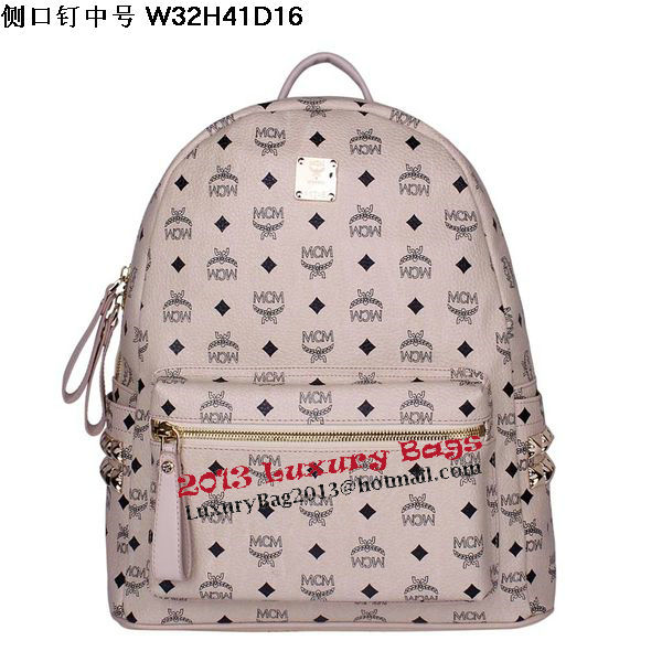 MCM Medium Stark Backpack MC2446 Beige MCM Medium Stark Backpack MC2446 Beige