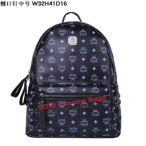 MCM Medium Stark Backpack MC2446 Black MCM Medium Stark Backpack MC2446 Black