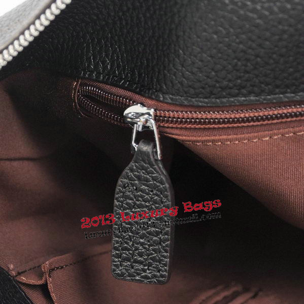 Hermes Briefcase Original Grainy Leather H8813 Black Hermes Briefcase Original Grainy Leather H8813 Black