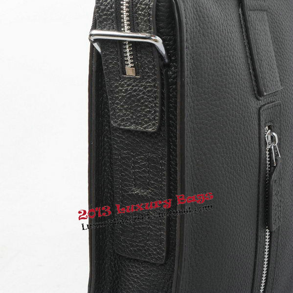 Hermes Briefcase Original Grainy Leather H8813 Black Hermes Briefcase Original Grainy Leather H8813 Black
