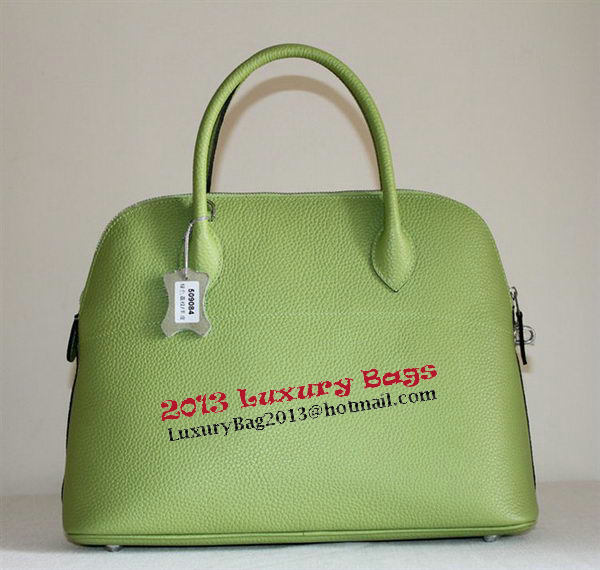 Hermes Bolide 37CM Calfskin Leather Tote Bags H509084 Green Hermes Bolide 37CM Calfskin Leather Tote Bags H509084 Green