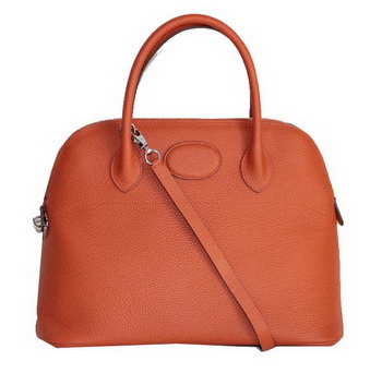 Hermes Bolide 37CM Calfskin Leather Tote Bags H509084 Orange Hermes Bolide 37CM Calfskin Leather Tote Bags H509084 Orange